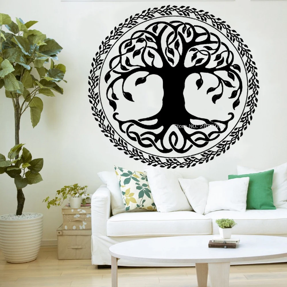 Abstract Tree Of Life Large Tree Wall Sticker Decal Art Branches