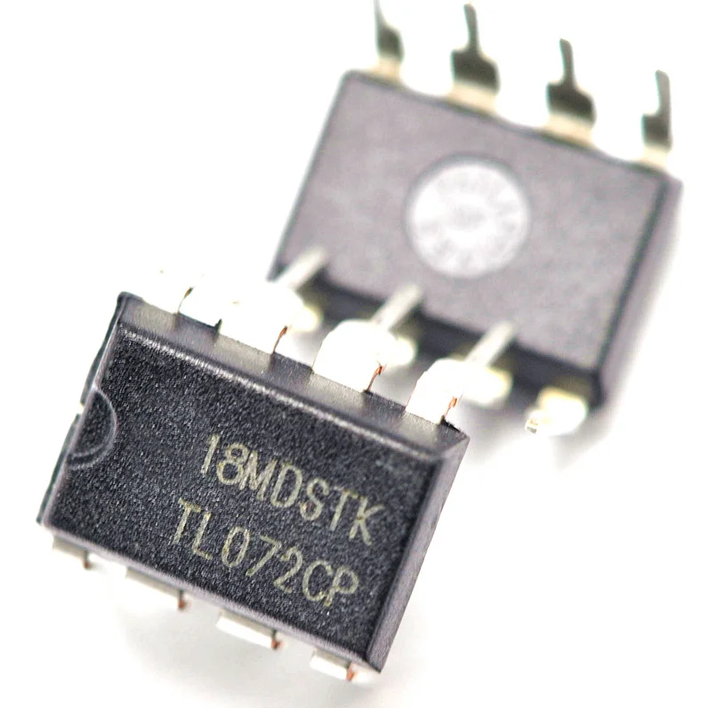 

10PCS TL072CP DIP8 TL072 DIP TL072CN new Dual operational amplifier