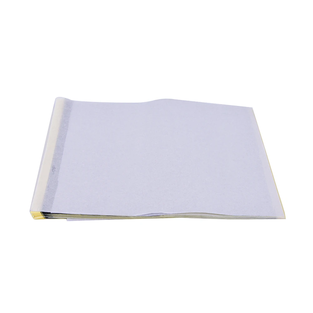 Cheap 25Pcs Body Arts Stencil Transfer Paper A4 Stencil Carbon Tattoo Supplies Copy Tattoo Accessories
