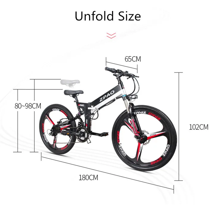 Распродажа рекламных 48 В 350 Вт электровелосипед 3*7 скоростные шестерни MTB