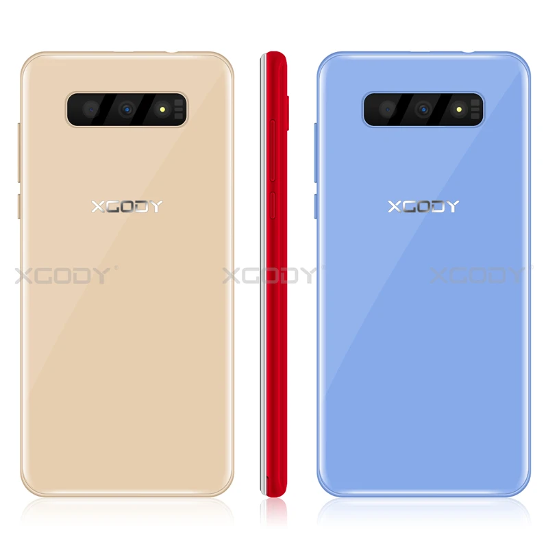 XGODY S10 Смартфон Android 8,1 2 Гб 16 Гб 5,5 дюйма 18:9 полный экран мобильный телефон MT6580 четырехъядерный Dual Sim 5MP 2500 мАч мобильный телефон