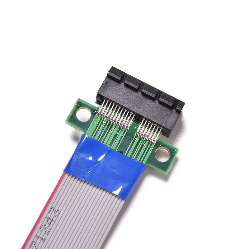 Гибкий кабель PCI Express E 1X к 1x разъему расширитель переходной карты Расширительная
