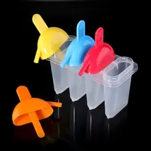 MEOF Набор Замороженные 4 мороженое-эскимо леденец плесень кухонная форма для самостоятельной готовки