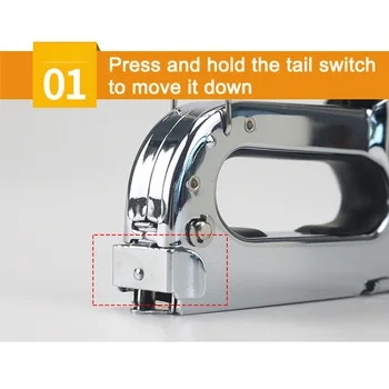 

Heavy Duty Stapler Powerful Manual Three-purpose Durable Staple Tools #1