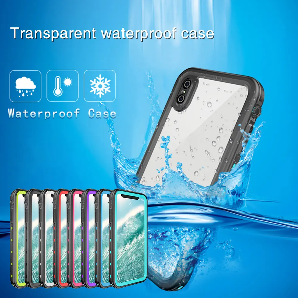 NORTHFIRE Waterproof Case For Samsung S9 S10 Plus Transparent Note 8 9 S9Plus Anti-knock Dry Pouch Cover |