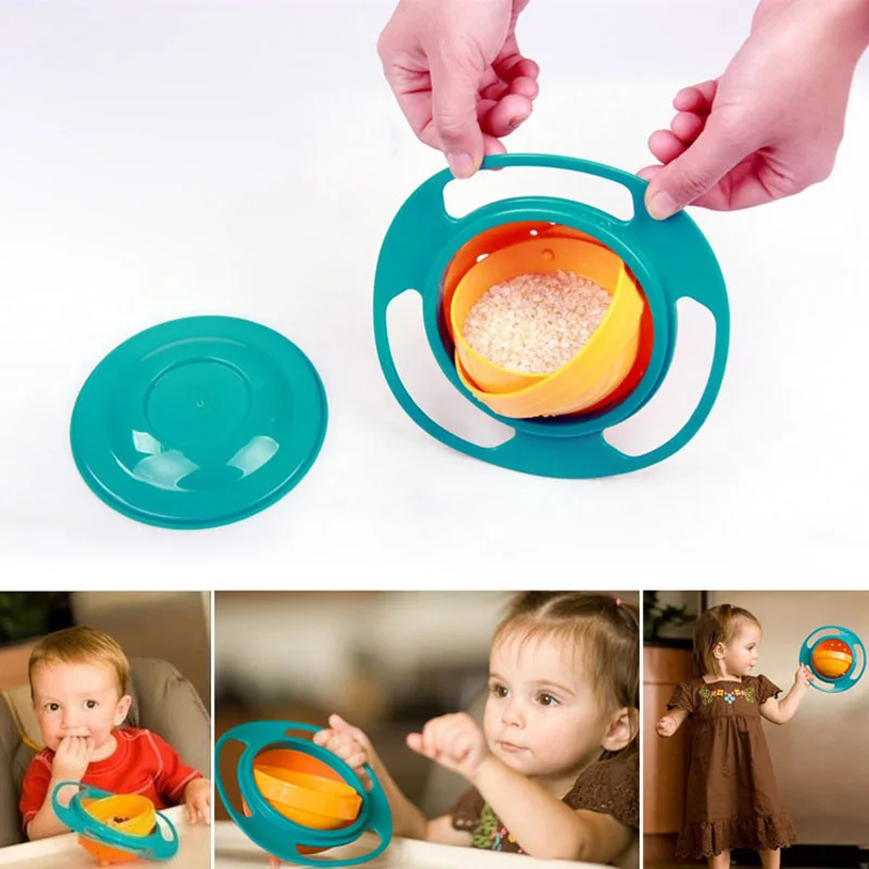 Promotion Baby Bowl Children's Toddlers Baby Kids bowl Non Spill Eat