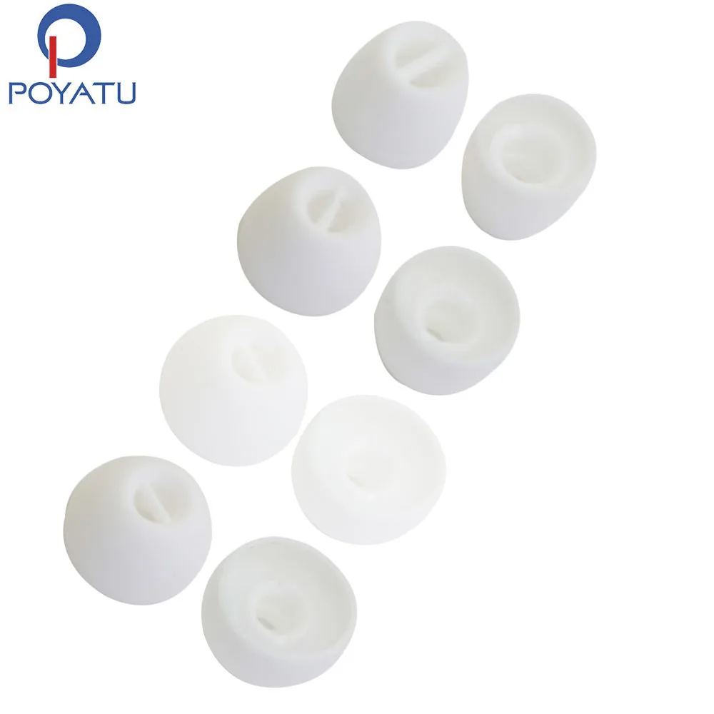 Poyatu In Ear Tips Auricolari Cuffie Auricolari In Silicone Per Sennheiser Momentum Auricolari Gel Auricolari Suggerimenti 4 Paia L M S Xs Size