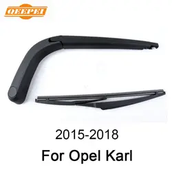 QEEPEI 12 ''заднего стеклоочистителя и лезвия для Opel Карл 2015-2018 высокое качество натурального каучука авто аксессуары