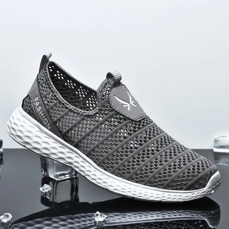 

Spring and summer breathable open running shoes, stylish and comfortable mesh running shoes, ultra-light wear-resistant non-slip