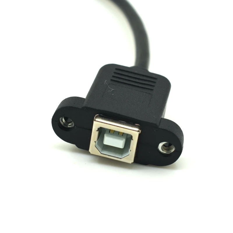 20 см USB 2,0 B Тип гнездо принтера Панель Крепление для шаг 2,0 мм 5pin корпус PCB Материнская плата Dupont кабель