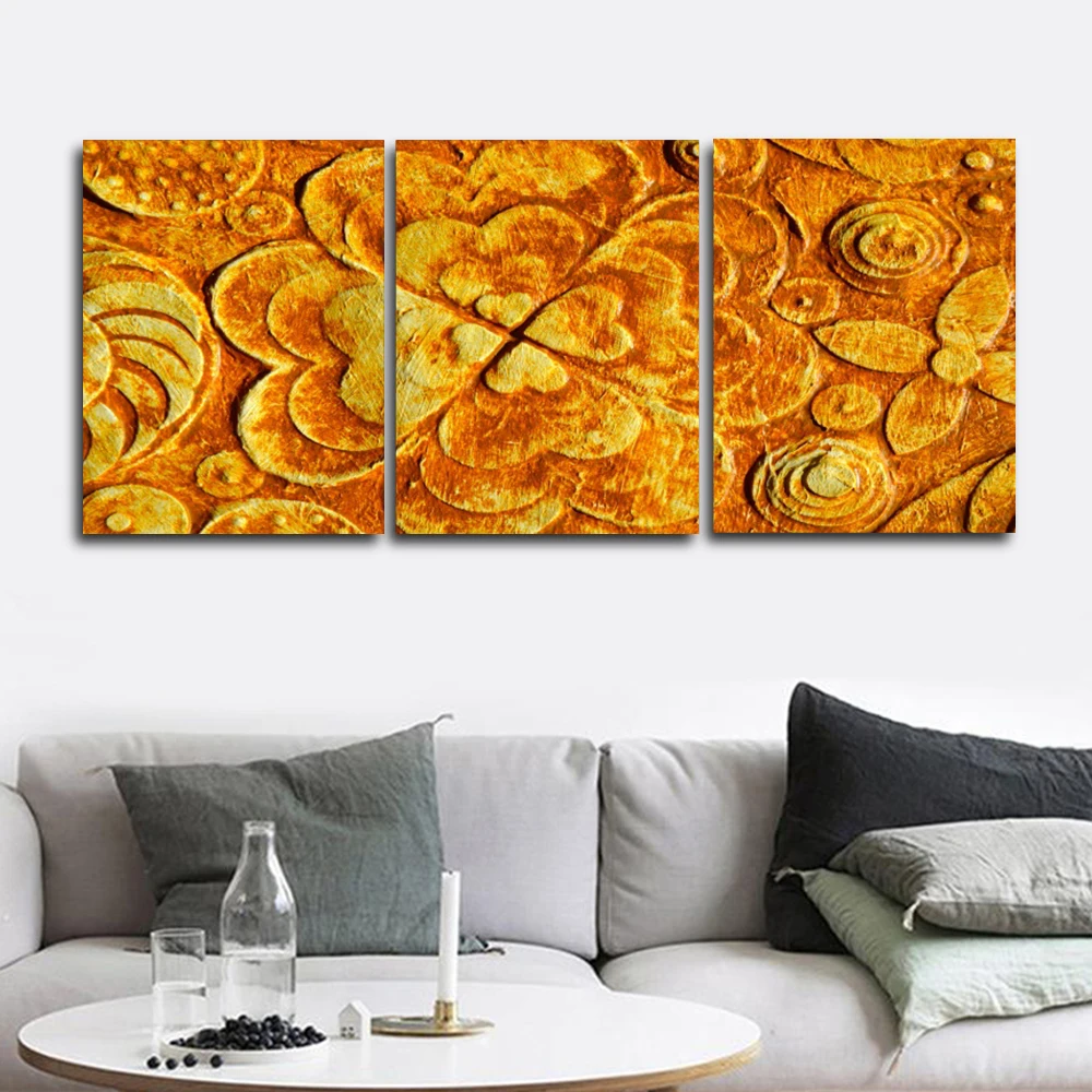 

Laeacco Vintage Stone Flower Wall Artwork Canvas Painting Abstract Posters and Prints Nordic Home Decoration Living Room Decor