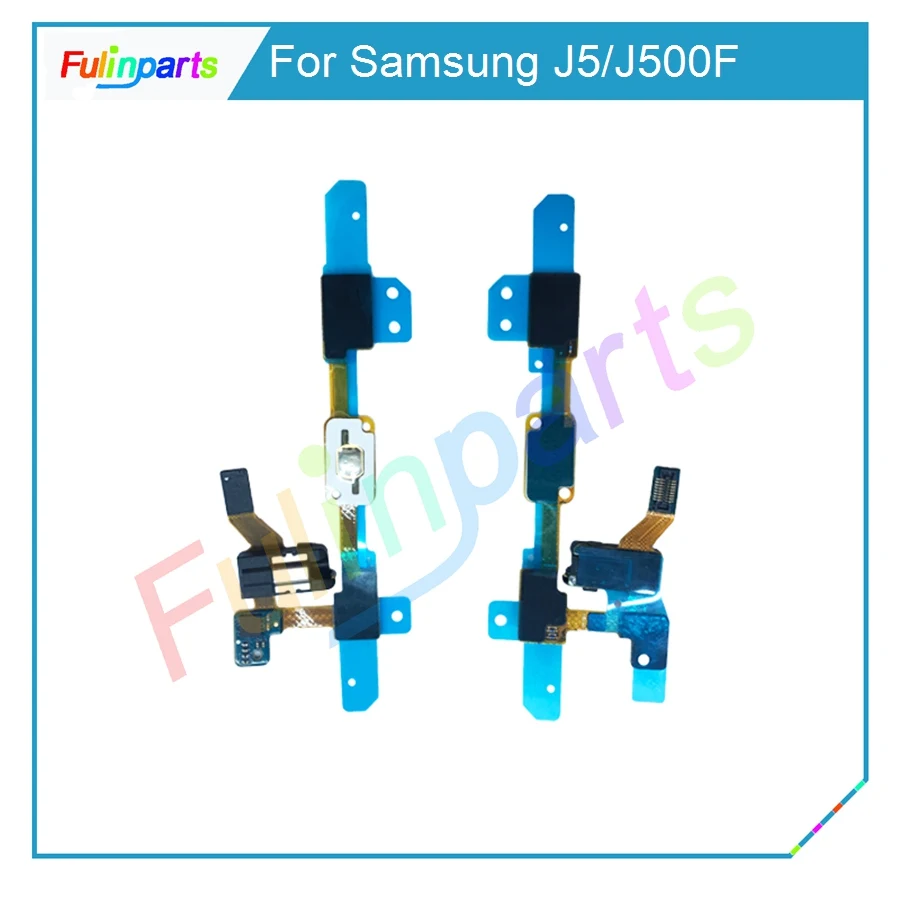 5 шт. для Samsung J5 J500 J500F J5008 кнопка домой + клавиатура навигатора аудио разъем