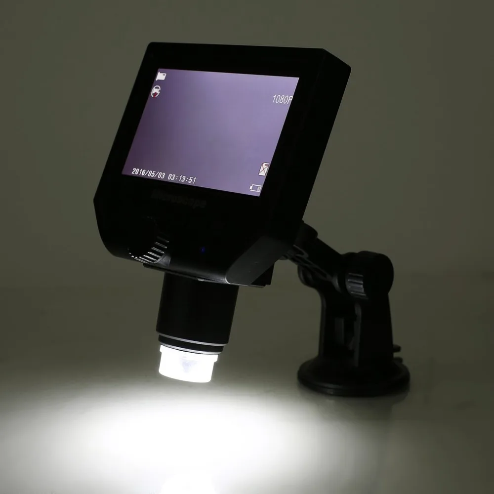 

Digital USB Microscope Digital USB Microscope LCD Display 4.3" Magnifier EU US Plug v 3.6MP 1080P/720P HD Drop Shipping