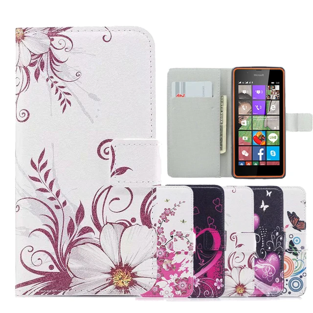 Special Price Leather Case Wallet Cover For Nokia X 520 925 650 950 Case Shell For Nokia Lumia 535 630 635 930 540 640 Capa Flip Stand Cover