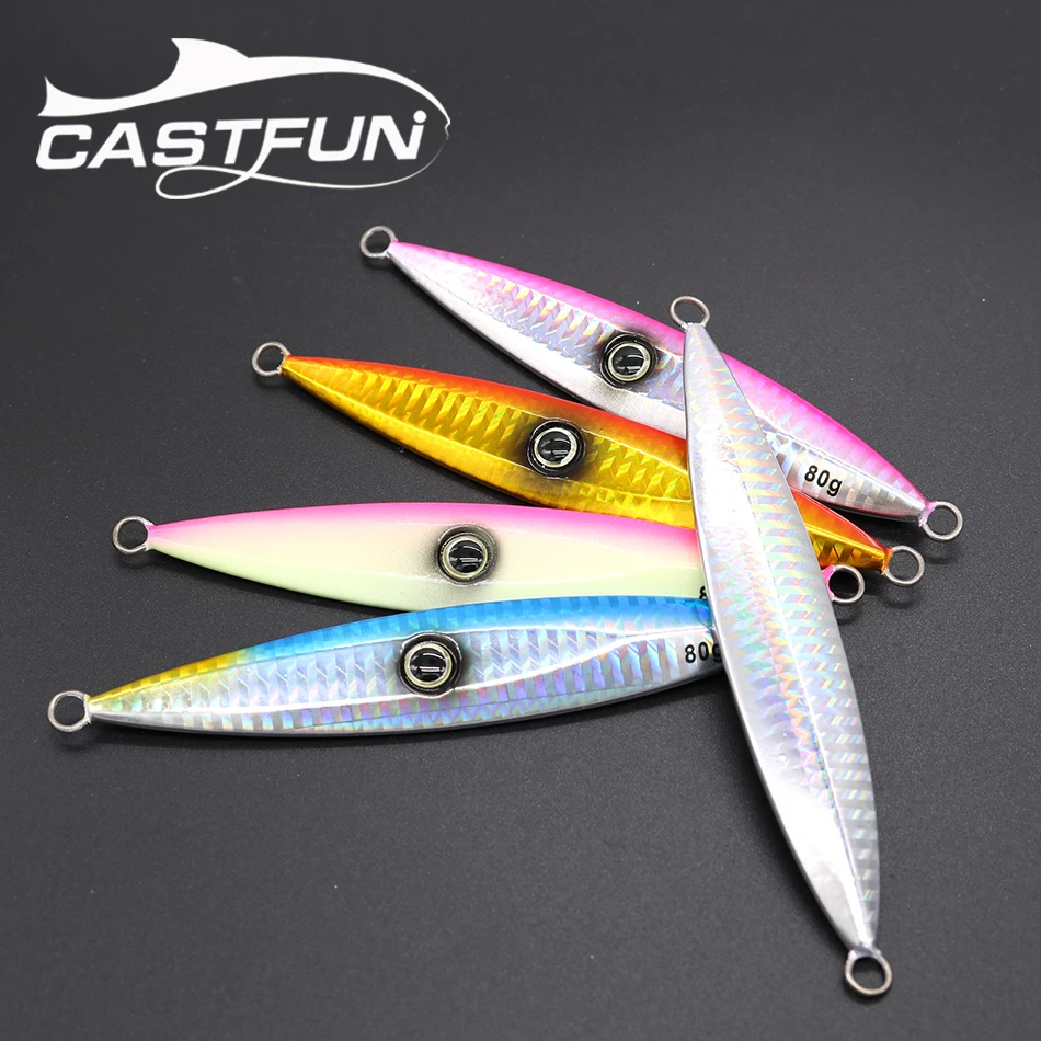 Twin Assist Hooks Details about   HTO 'GET DOWN' Slow Jigs 60g Bass Cod Pollock Lures 200g
