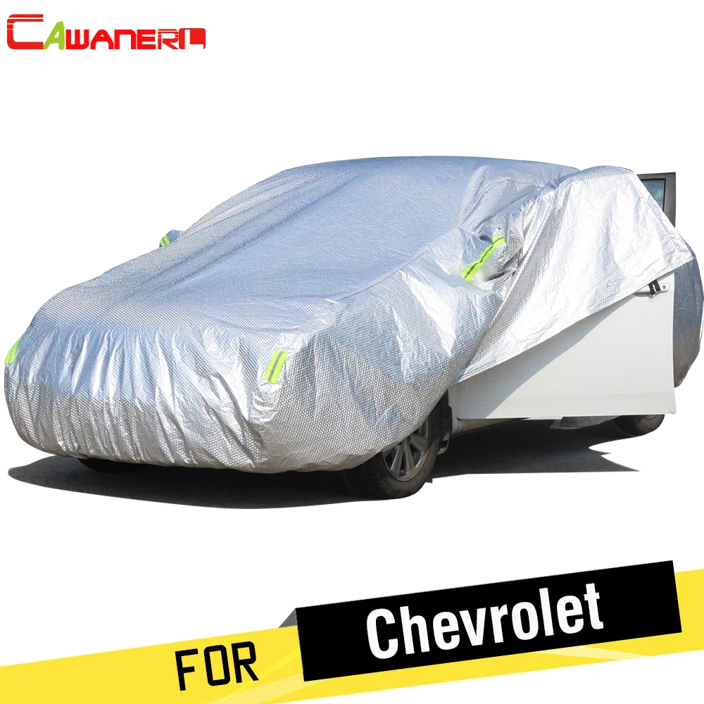 Cawanerl Thicken Car Cover Waterproof Sun Snow Rain Hail Protect Cotton
