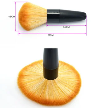 

by dhl or ems 500pcs Makeup Powder Blush Brushes Make Up Brush Large Cosmetics Loose Powder Brushes Foundation Make Up Tool new