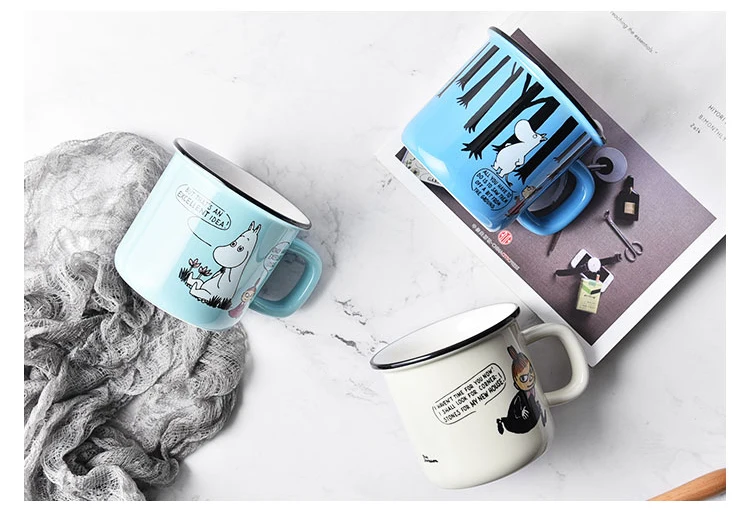 9 видов стилей Moomin Caneca маленький мой прекрасный подарок кофейные чашки молоко вода завтрак Copo чай милый мультфильм сладкий Любовь чай чашка кружка для путешествий