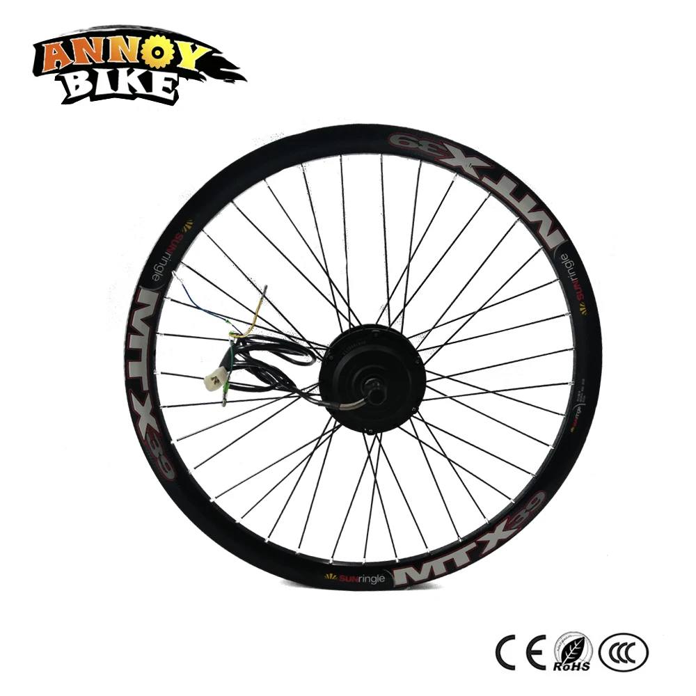 Perfect 26 inch Electric Bicycle Motor Wheel Conversion Kit 36V 350W  Scooter Hub Motor Bicicleta Ebike Motor Road Mountain Bicycle MTB 3