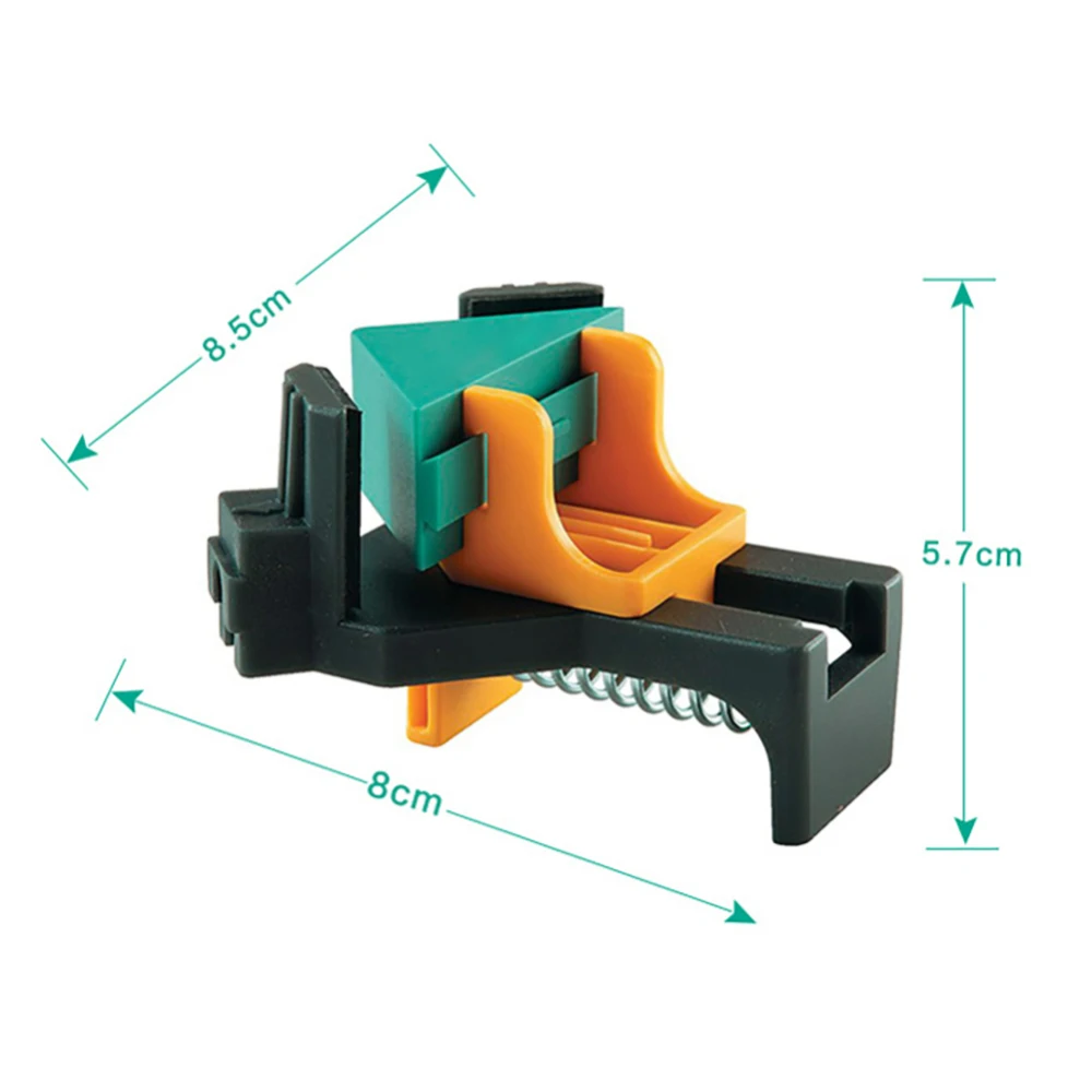 2 шт. фиксирующий Зажим s деревообрабатывающий инструмент Многофункциональный 90 градусов угловой фиксирующий Зажим прочный и практичный в