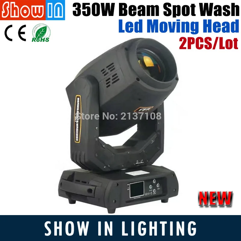 

YODN 350W LED Beam Spot Gobo Wash Moving Head Light DMX DJ Disco Party Wedding Stage Effect Projector 110V 230V Free Shipping