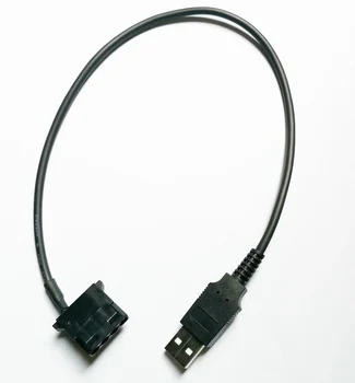 

USB2.0 to 4 Pin Molex Fan Power Cable Computer Case Adapter Cord 4Pin Female to 5V USB Male USB Adapter Cable 100pcs/lot