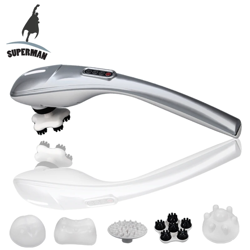 

Superman infrared electric massager kneading neck massager full body massage device massage stick roller