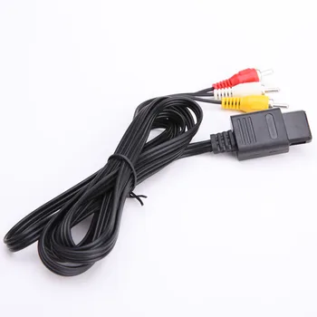 

AV Audio Video A/V TV Cable Cord Connector for Nintendo 64 N64 GameCube NGC SNES SFC Controller Console