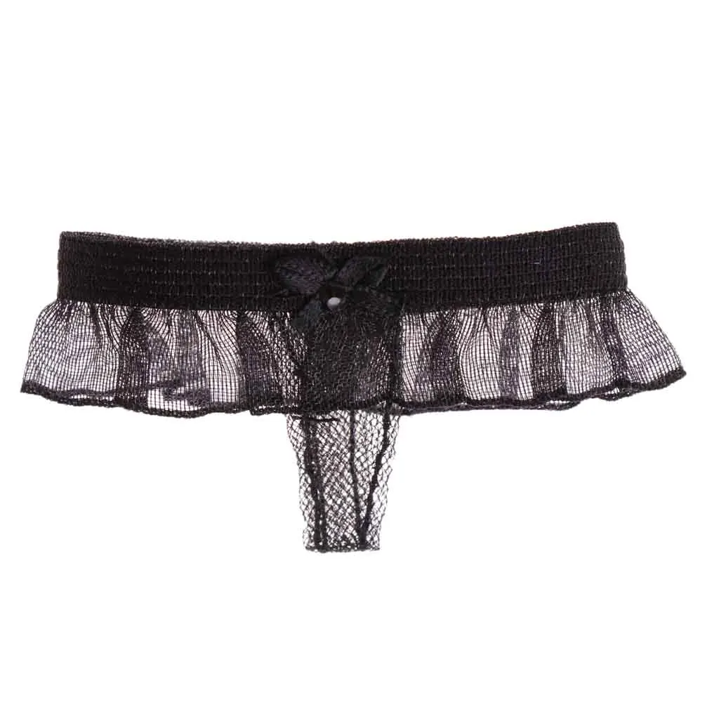 1/6 Female Briefs Lace Thong Sexy Underwear Clothes for 12