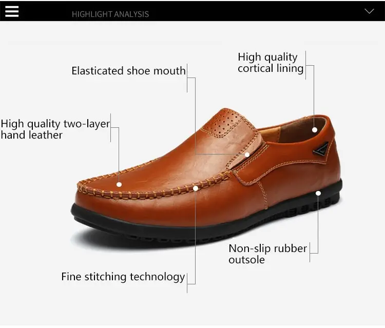 Мужские туфли из натуральной кожи модные мягкие дышащие удобные повседневные туфли тапочки плоские туфли размера плюс базовые вечерние туфли