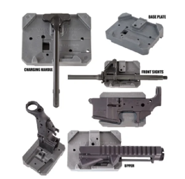 Пистолет аксессуар нижний приемник оружейный блок верстака обеспечивает 223 Remington частей при установке AR-15 блок верстака VI11026