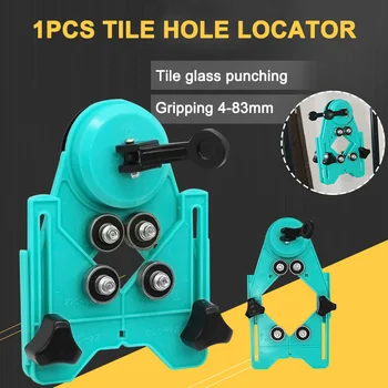 

Drill Tile Hole Locator Tile Glass Hole Locator Saw Core Bit Guide Opening Adjustable 4-83mm CLH@8