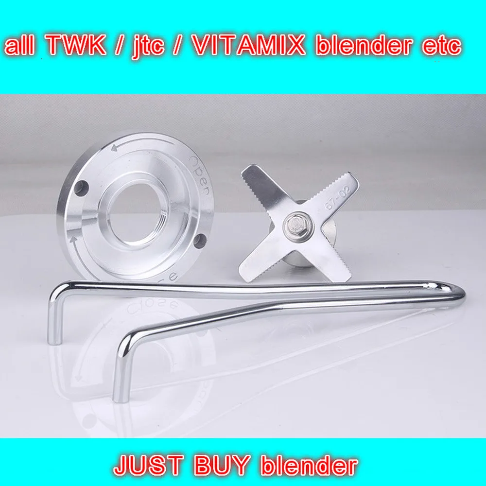 

1 set Blades Knife for Most of 2L jar Commercial Grade Blender like TM-767 TM-800 TM-800A Ice Crusher Juicer Blender Spare Parts