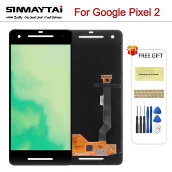 

5.0'' black LCD For HTC Google Pixel 2 LCD Screen Display Touch Panel Digitizer Screen Assembly Replacement