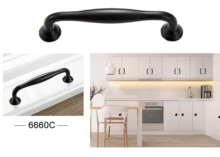 Aluminum Alloy Cabinet Handles Cupboard Pulls (12)