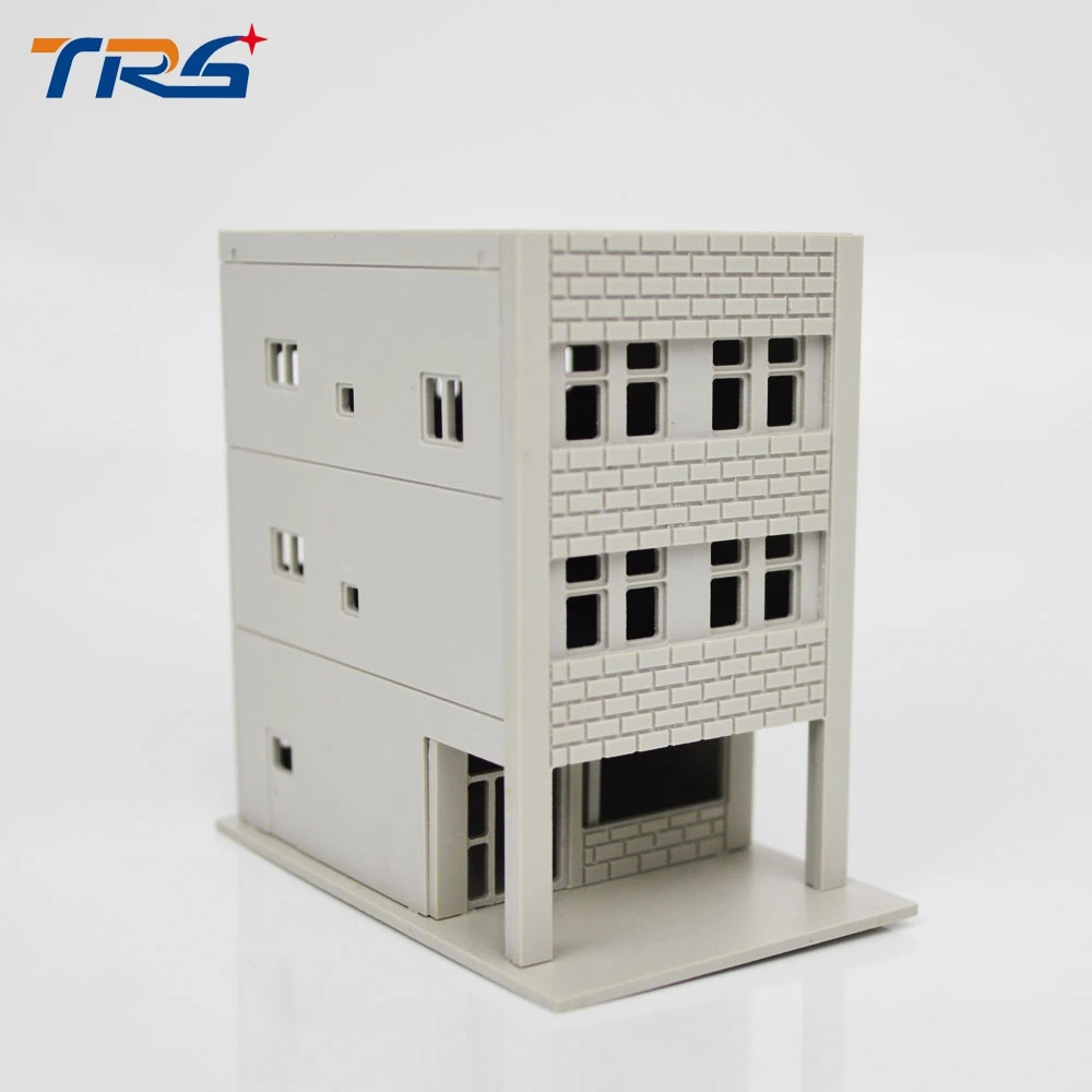 

free shipping scale 1/150 model train building Miniaturas Furniture House plastic model tower for architecture model layout