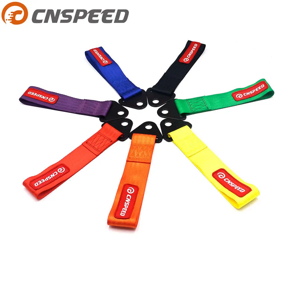 Буксировочный ремень CNSPEED YC101109 буксировочный трос для гоночных автомобилей крюк