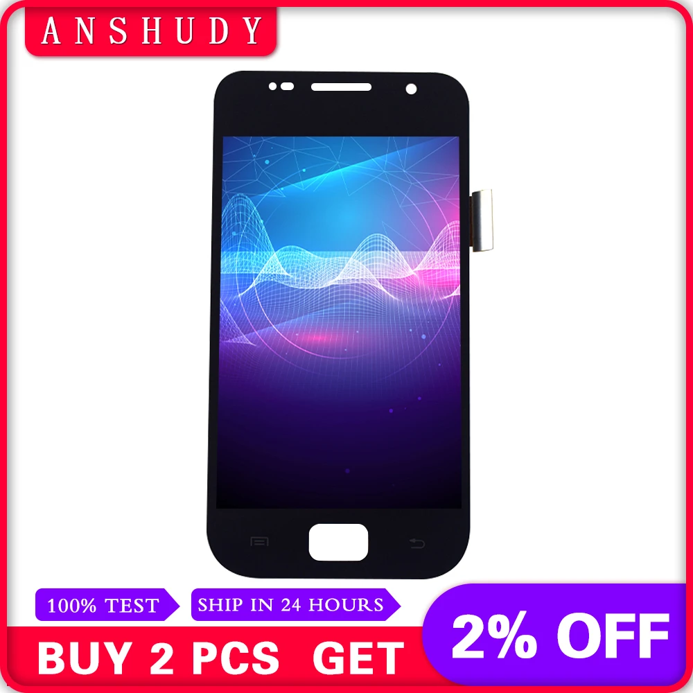 

Black for Samsung Galaxy GT-i9003 i9003 LCD Display Panel Module + Touch Screen Digitizer Sensor Assembly