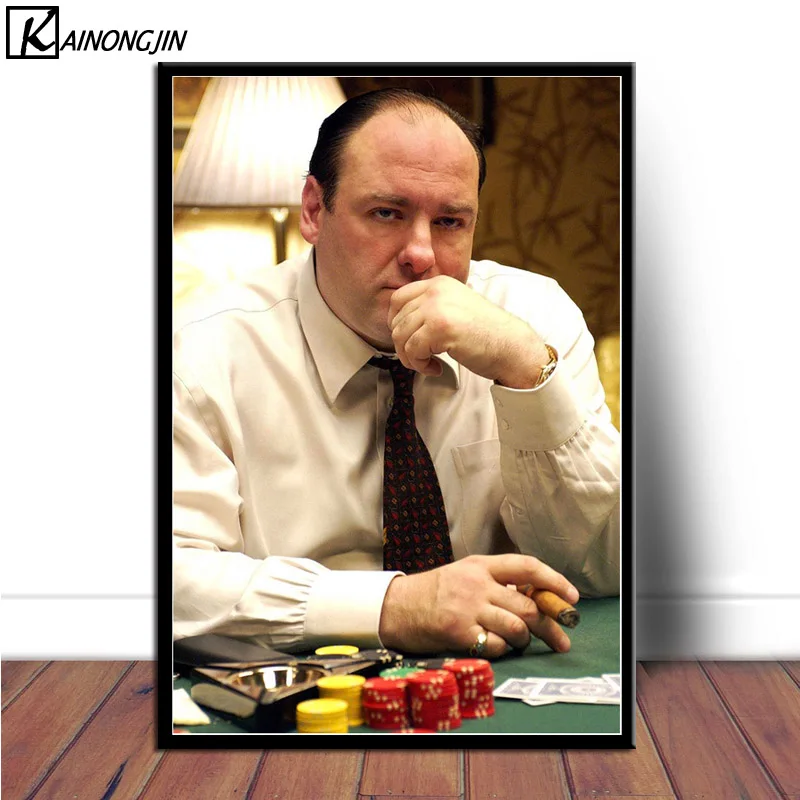 Постер James Gandolfini постеры и принты Картина на холсте Настенная картина для
