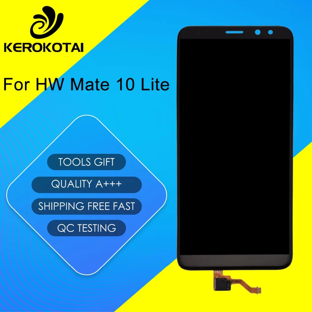 

For HW Mate 10 Lite 100% Tested Good Quality LCD Display Touch Screen Digitizer Full Assembly HW Mate 10 Lite LCD Assembly