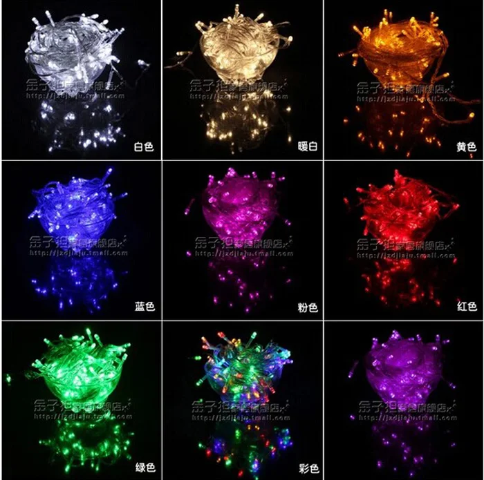 Cordas de Iluminação feriado do natal decoração Tipo : Christmas Led Light String