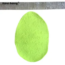 Водных трав и пузырь рисунком прозрачный Тиснение rolling Шпильки украшения торта Инструменты-aa278