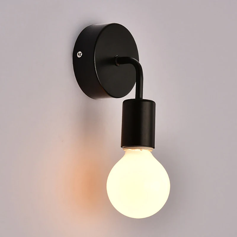 Настенный светильник Macaron в скандинавском стиле, креативный настенный светильник для спальни, простой современный прикроватный светильник, деревянная настенная лампа без лампы - Цвет абажура: 2