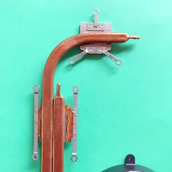 Novo notebook cpu ventilador do dissipador de calor do radiador módulo tubo cobre para asus k54hr x54h k84hr x44h