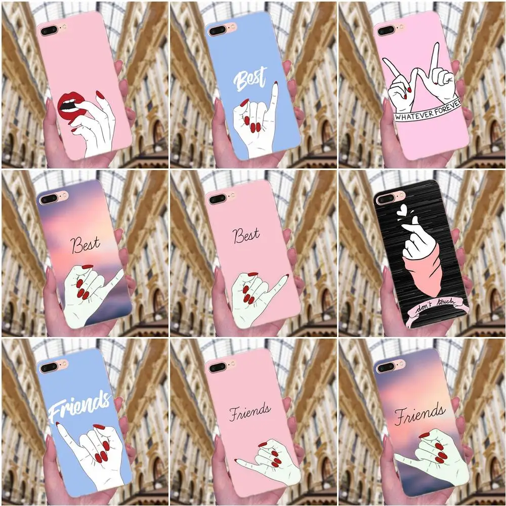 Чехол с надписью Best Friend Forever для пар влюбленных Galaxy J1 J2 J3 J330 J4 J5 J6 J7 J730 J8 2015 2016 2017 2018