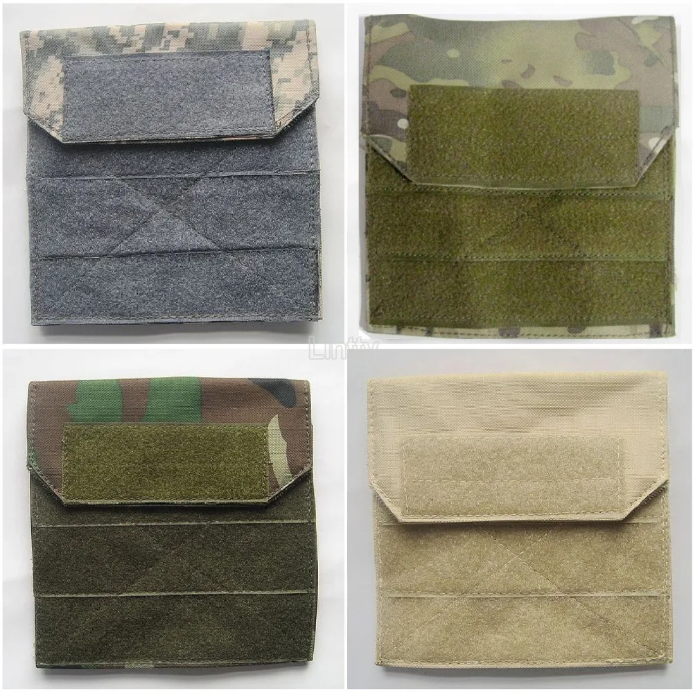 Molle Velcro Combat Admin Map ID Gear Pouch 600D bevel Map Bag Outdoor Sports Tactical bags