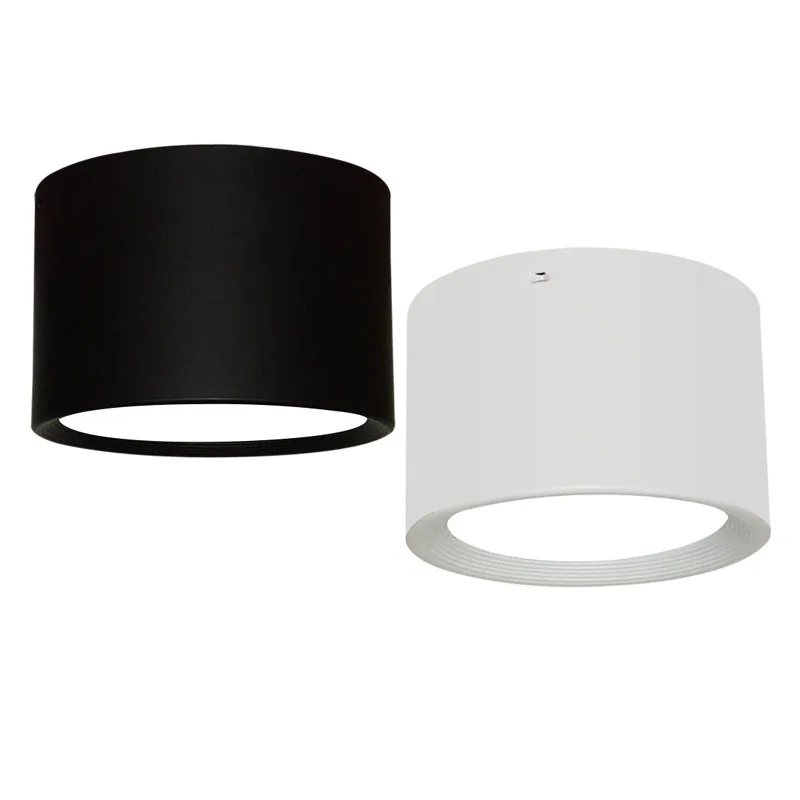 

Dimmable Surface Mounted LED Downlight 3W/5W7W/12W/18W/24W SMD2835 LED ceiling down AC110V/220V spot light+ led driver