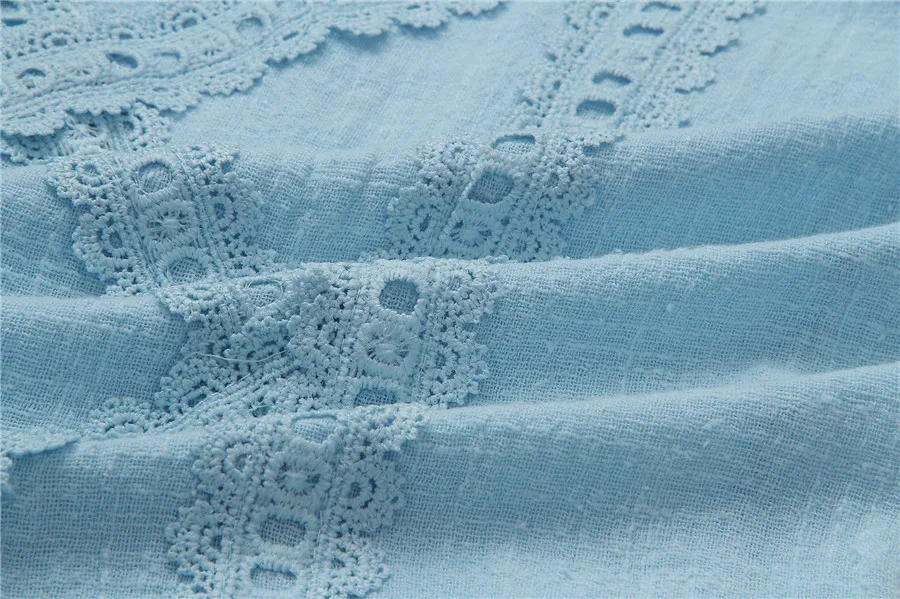 Gladiolus Lace Summer T Shirt Women Short Sleeve O-Neck Geometric Pattern T-Shirt Women Tops 2019 Spring Ladies Lace Tshirts (12)