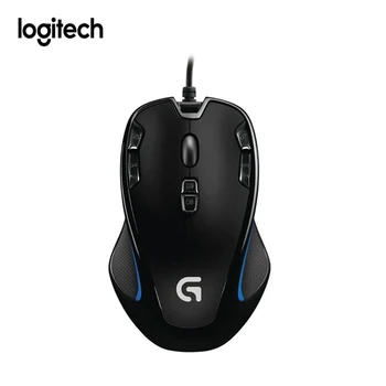 

Logitech G300s Ambidextrous Optical Gaming Mouse USB Wired 9 Programmable Buttons 2500 DPI 7 Backlight Mouse for Windows Vista