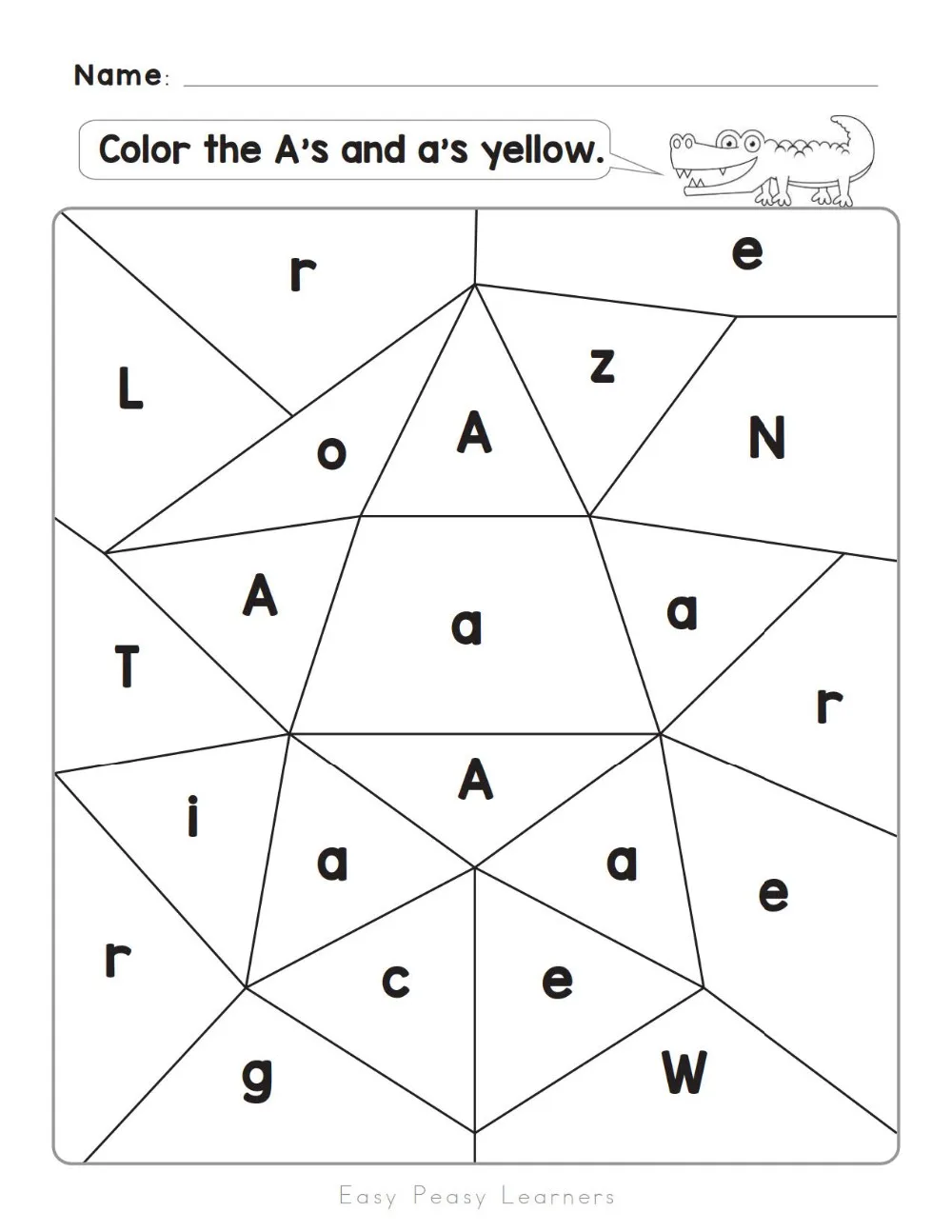 1-130 130P 5 Alphabet Worksheets5-130P_3
